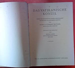 Bild des Verkufers fr Das Vatikanische Konzil. Seine Geschichte von innen geschildert in Bischof Ullathornes Briefe. 2. Auflage. zum Verkauf von biblion2