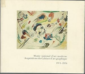 Seller image for Musee National d'Art Moderne Acquisitions du Cabinet d'Art Graphique 1971-1976 for sale by MyLibraryMarket