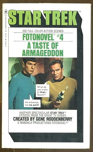 Seller image for A Taste of Armageddon: Star Trek Fotonovel #4 for sale by Dearly Departed Books
