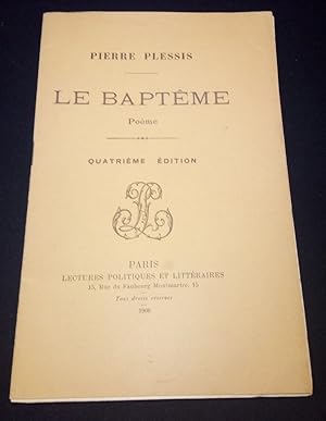 Le baptème - Poème