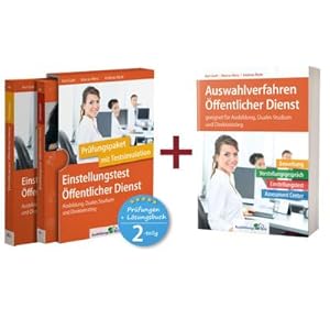 Immagine del venditore per Paket - Einstellungstest + Auswahlverfahren ffentlicher Dienst : Alles in einem Paket: Bewerbung, Vorstellungsgesprch, Einstellungstest, Assessment Center! venduto da AHA-BUCH GmbH