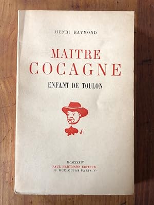 Seller image for Maitre Cocagne, enfant de Toulon for sale by Librairie des Possibles
