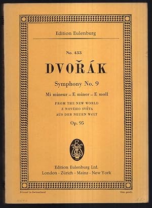 Bild des Verkufers fr Symphony No. 9, E minor "From the New World" for Orchestra. Op. 95. Foreword by Gerald Abraham. zum Verkauf von Antiquariat Dennis R. Plummer