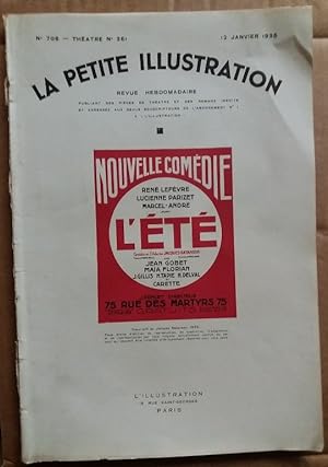Image du vendeur pour L ETE 1935 Petite Illustration Theatre mis en vente par CARIOU1