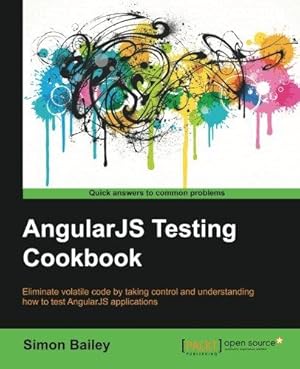 Bild des Verkufers fr AngularJS Testing Cookbook zum Verkauf von WeBuyBooks