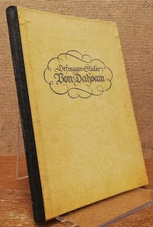 Seller image for Von Dahoam. In Bildern von Franz von Defregger, Dichtungen von Karl Stieler. for sale by Antiquariat Unterberger