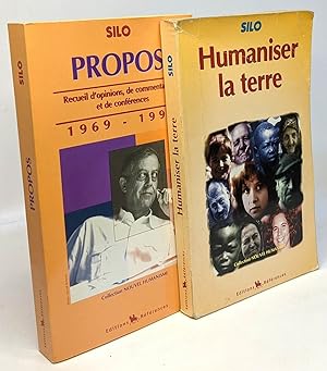 Seller image for Propos 1969-1995 + Humaniser la terre --- 2 livres for sale by crealivres