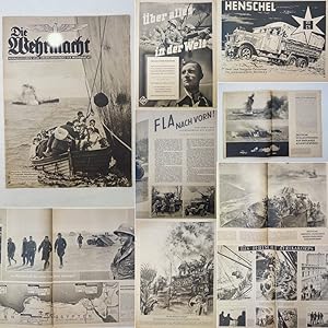 Seller image for Die Wehrmacht. Herausgegeben vom Oberkommando der Wehrmacht. Nr. 8, 9. April , Ausgabe 1941 / 5. Jahrgang * D e u t s c h e s A f r i k a - K o r p s for sale by Galerie fr gegenstndliche Kunst