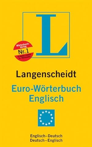 Bild des Verkufers fr Langenscheidts Eurowrterbuch, Englisch, Sonderausgabe zum Verkauf von Gerald Wollermann