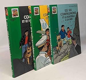 Seller image for Les Six Compagnons et le mystre du parc + Les six compagnons et les espions du ciel + Les six compagnons et la bouteille  la mer --- 3 livres for sale by crealivres