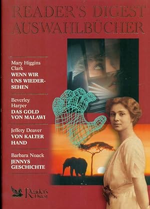 Seller image for Mary Higgins Clark: Wenn wir uns wiedersehen, Beverly Harper: Das Gold von Malawi, Jeffery Deaver: Von kalter Hand, Barbara Noack: Jennys Geschichte. for sale by Online-Buchversand  Die Eule