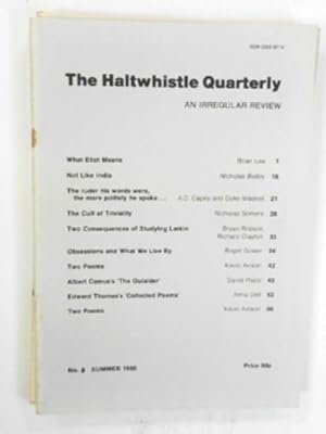 Image du vendeur pour The Haltwhistle Quarterly: an irregular review, no.9, Summer 1980 mis en vente par Cotswold Internet Books