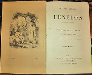 Oeuvres choisies de Fenelon, Archeveque de Cambrai. Aventures de Telemaque suivies d'un choix des...