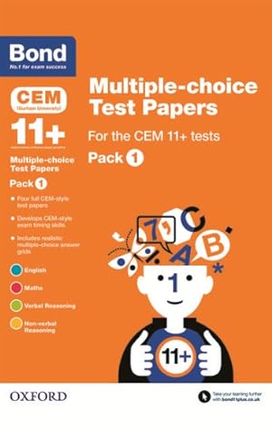 Seller image for Bond 11+: Multiple-choice Test Papers for the Cem 11+ Tests Pack 1 for sale by GreatBookPrices