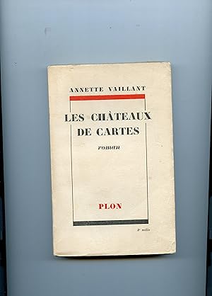 Image du vendeur pour LES CHTEAUX DE CARTES . Roman mis en vente par Librairie CLERC