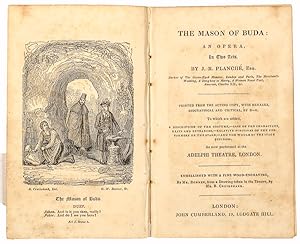 Bild des Verkufers fr The Mason of Buda: an opera, in two acts. zum Verkauf von Jarndyce, The 19th Century Booksellers