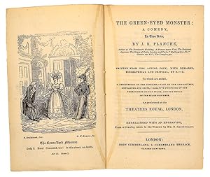 Bild des Verkufers fr The Green-Eyed Monster: a comedy, in two acts,. zum Verkauf von Jarndyce, The 19th Century Booksellers