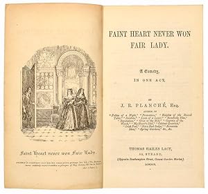 Bild des Verkufers fr Faint Heart Never Won Fair Lady. A comedy, in one act. zum Verkauf von Jarndyce, The 19th Century Booksellers