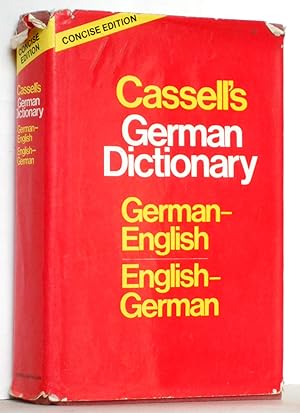 Imagen del vendedor de Cassell's Concise German-English English-German Dictionary a la venta por N. Marsden
