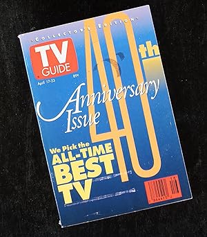 Seller image for TV Guide 40th Anniversary Issue April 17-23, 1993 for sale by ezslides