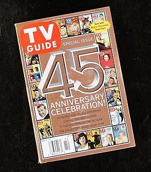 Seller image for TV Guide's 45TH ANNIVERSARY ISSUE April 4-10, 1998 for sale by ezslides