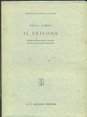 Imagen del vendedor de Il frisone a la venta por Librodifaccia