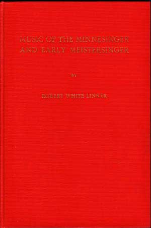 Seller image for Music of the Minnesinger and Early Meistersinger: A Bibliography for sale by Cat's Cradle Books