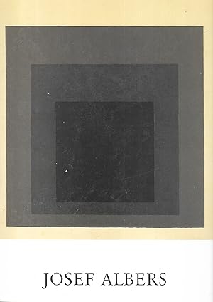 Josef Albers - The Mayor Gallery London1989