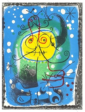 Variation II. Lithographie originale / original lithograph de Joan MIRO.