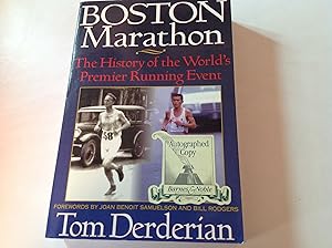 Boston Marathon:The History of the World's Premier Running Event -Signed