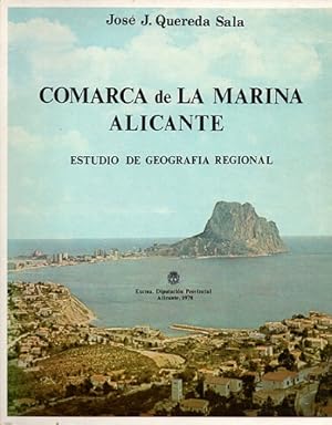 Imagen del vendedor de COMARCA DE LA MARINA ALICANTE : estudio de geografa regional. [Comarca de La Marina Alicante] a la venta por Librera DANTE