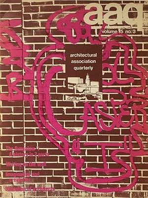 aaq Architectural Association Quarterly Summer 1973 Vol. 5 No. 3