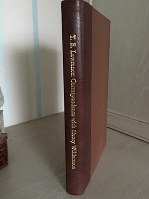 T.E. Lawrence Correspondence with Henry Williamson (quarter leather)
