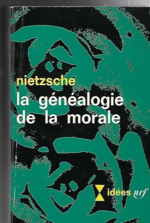 Imagen del vendedor de La gnalogie de la morale traduit de l'allemand par Henri Albert a la venta por LES TEMPS MODERNES