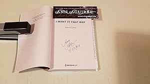 Seller image for I Want It That Way: Signed (Arc) for sale by SkylarkerBooks