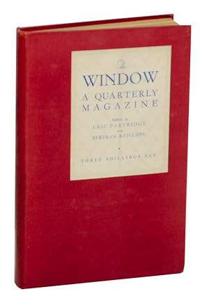 Bild des Verkufers fr The Window: A Quarterly Magazine January, 1930 Vol. I. No. 1 zum Verkauf von Jeff Hirsch Books, ABAA