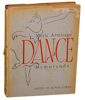 Seller image for Merle Armitage Dance Memoranda for sale by Jeff Hirsch Books, ABAA