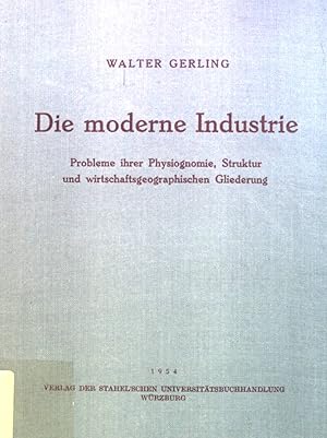 Imagen del vendedor de Die moderne Industrie. a la venta por books4less (Versandantiquariat Petra Gros GmbH & Co. KG)