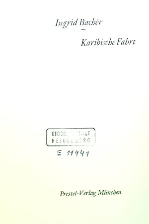 Seller image for Karibische Fahrt. for sale by books4less (Versandantiquariat Petra Gros GmbH & Co. KG)
