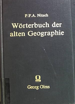 Seller image for Wrterbuch der alten Geographie : nach d. neuesten Berichtigungen zusammengetragen. for sale by books4less (Versandantiquariat Petra Gros GmbH & Co. KG)