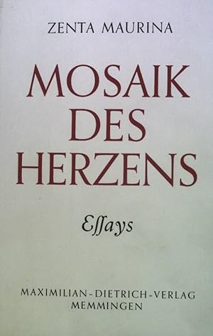 Immagine del venditore per Mosaik des Herzens. Essays. venduto da books4less (Versandantiquariat Petra Gros GmbH & Co. KG)