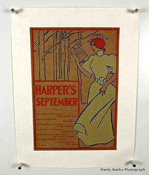 1895 PENFIELD /ORIGINAL "HARPER'S MAGAZINE" POSTER