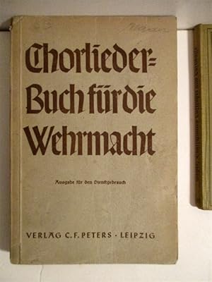 Imagen del vendedor de Chorliederbuch fur die Wehrmacht. a la venta por Military Books