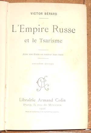 L?Empire Russe et le Tsarisme