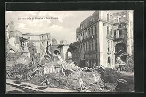 Ansichtskarte Messina, La catastrofe, Porta Messina, Erdbeben