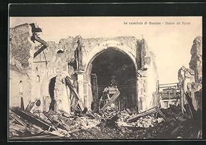 Ansichtskarte Messina, La catastrofe, Interno del Duomo, Erdbeben