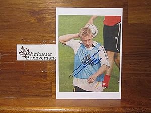 Bild des Verkufers fr Original Autogramm Mike Hanke Fussball /// Autogramm Autograph signiert signed signee zum Verkauf von Antiquariat im Kaiserviertel | Wimbauer Buchversand