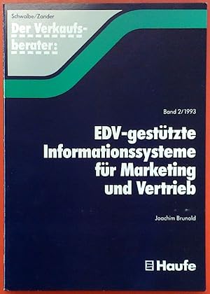 Bild des Verkufers fr Der Verkaufsberater Band 2/1993: EDV-gesttzte Informationssysteme fr Marketing und Vertrieb zum Verkauf von biblion2