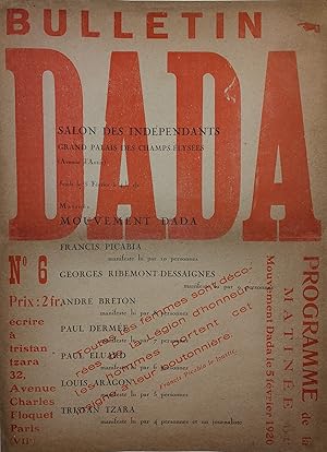 Seller image for Bulletin Dada No.6 for sale by Fldvri Books