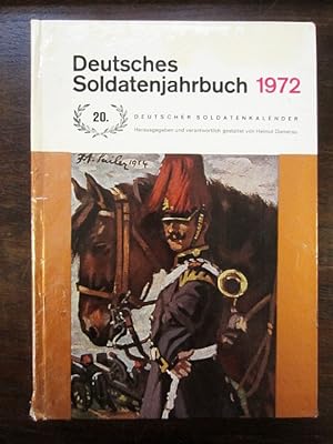 Seller image for Deutsches Soldatenjahrbuch 1972. 20. Deutscher Soldatenkalender for sale by Rudi Euchler Buchhandlung & Antiquariat